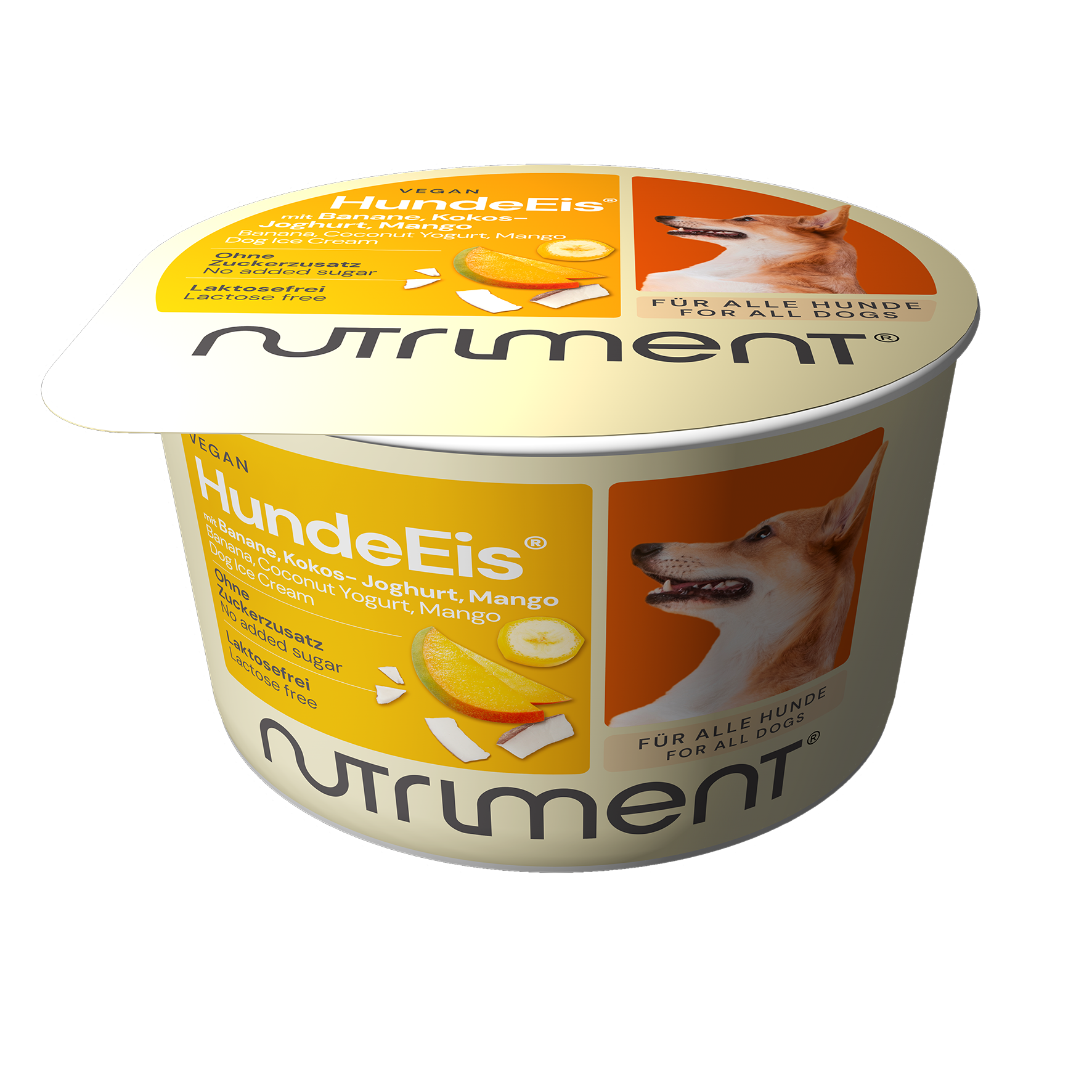 Nutriment HundeEis - Banane, Kokos-Joghurt, Mango, 90ml